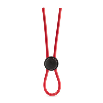 Stay Hard - Silicone Loop Cock Ring - Red | 853858007499 | Available at EroticWarehouse.com