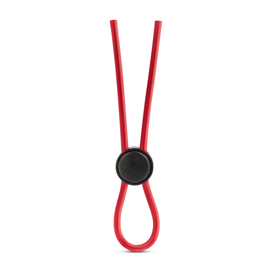 Stay Hard - Silicone Loop Cock Ring - Red | 853858007499 | Available at EroticWarehouse.com