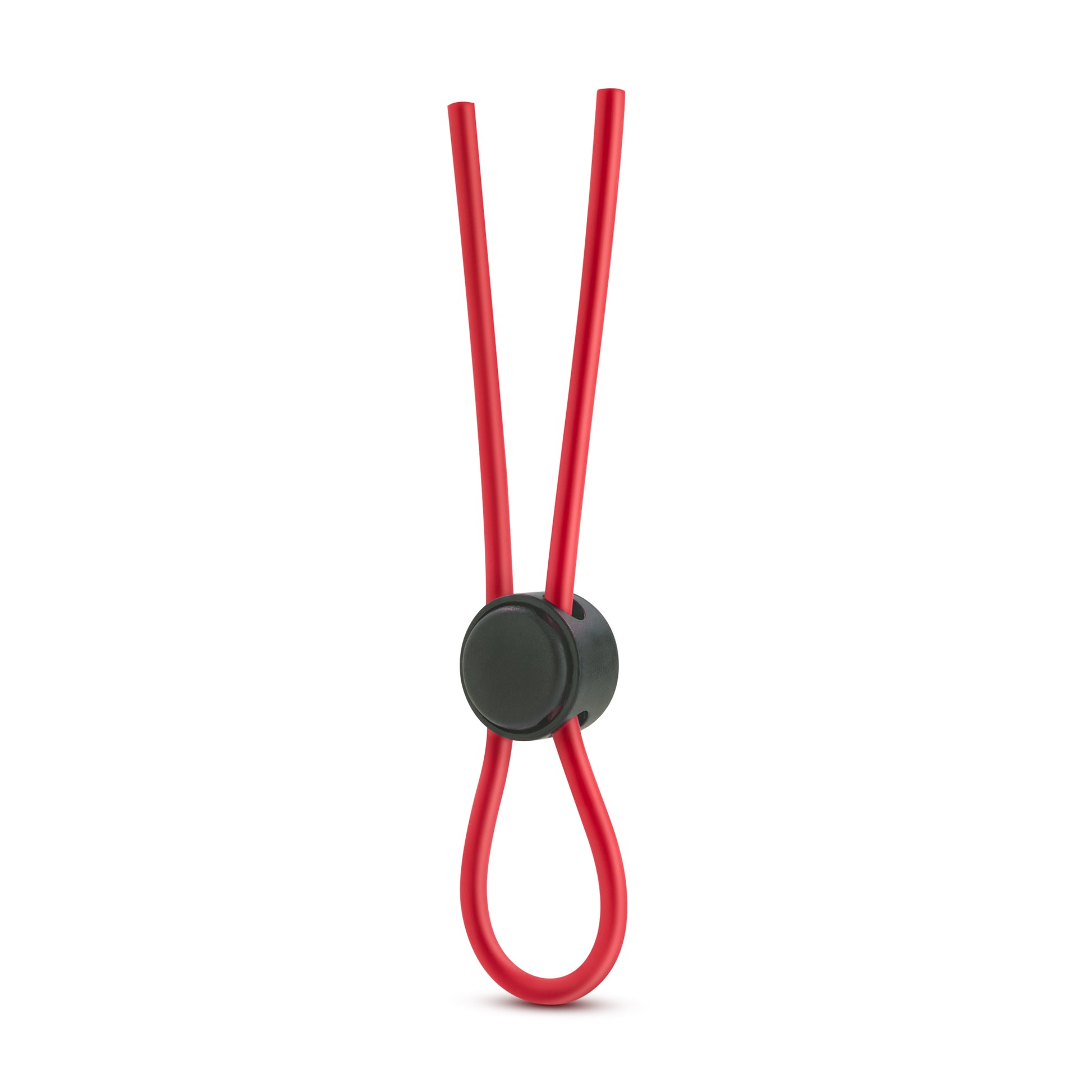 Stay Hard - Silicone Loop Cock Ring - Red | 853858007499 | Available at EroticWarehouse.com