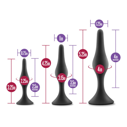 Luxe - Beginner Plug Kit - Black | 819835022794 | Available at EroticWarehouse.com