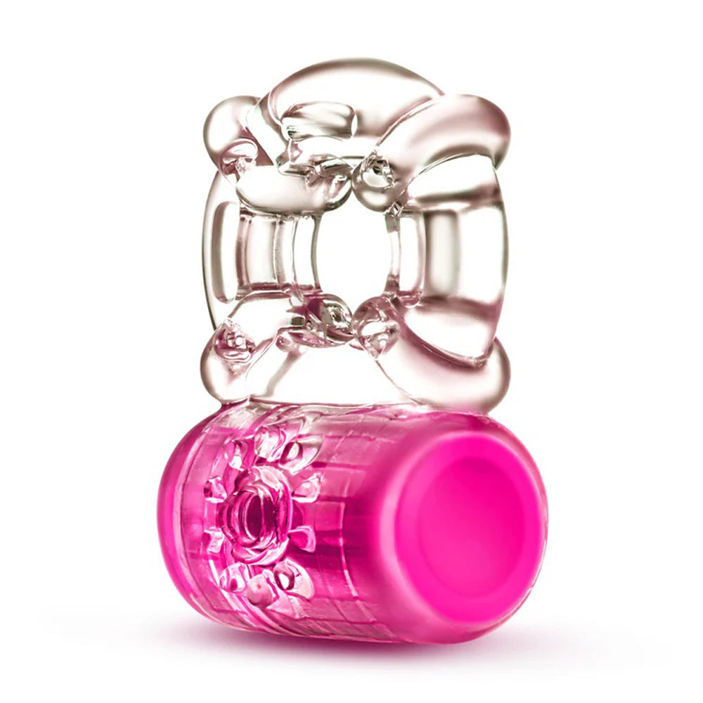 Play With Me Pleaser Rechargeable C-Ring Pink | 850002870572 | Available at EroticWarehouse.com