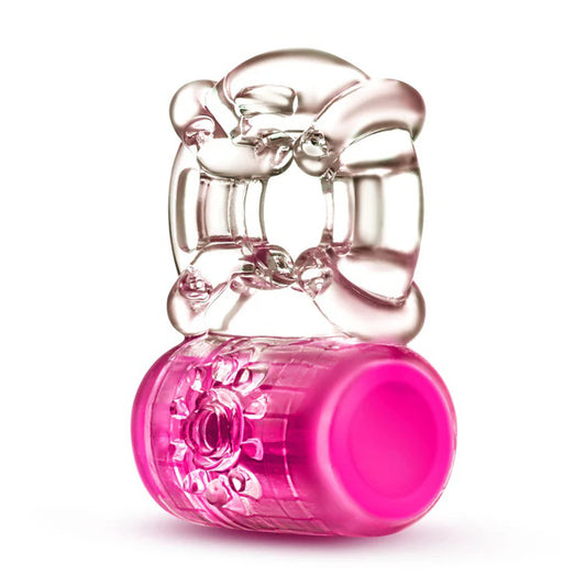 Play With Me Pleaser Rechargeable C-Ring Pink | 850002870572 | Available at EroticWarehouse.com