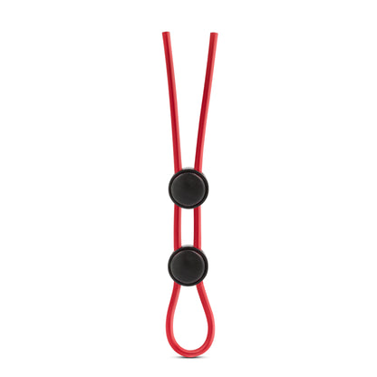 Stay Hard - Silicone Double Loop Cock Ring - Red | 853858007635 | Available at EroticWarehouse.com