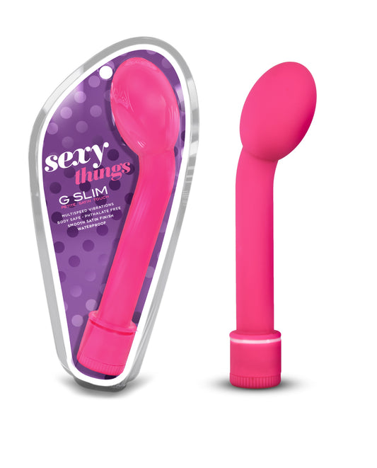 G Slim Petite Satin Touch - Pink | 735380333102 | Available at EroticWarehouse.com