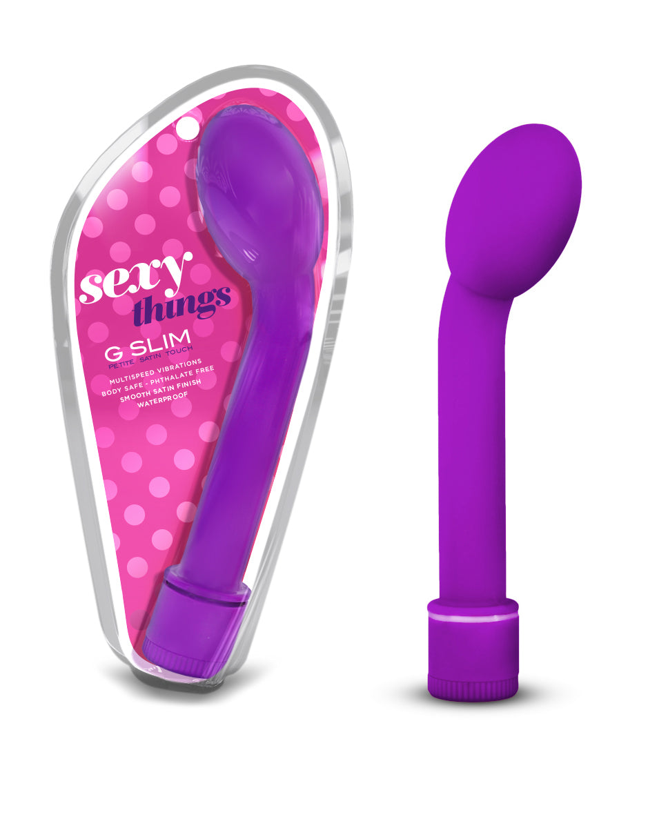 G Slim Petite Satin Touch - Purple | 735380333119 | Available at EroticWarehouse.com