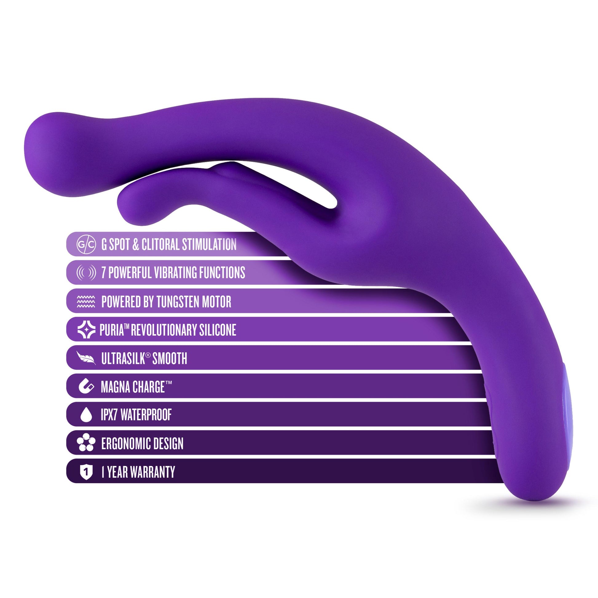 Wellness - G Wave Vibrator -Purple | 819835024750 | Available at EroticWarehouse.com
