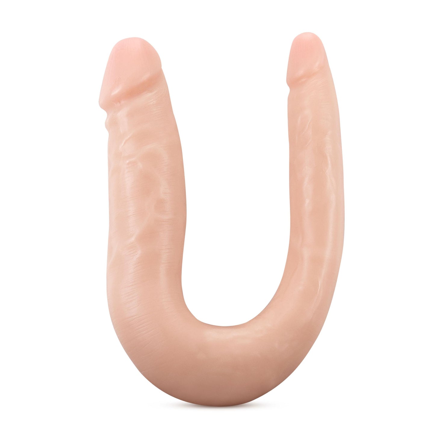 Dr. Skin Silicone - Dr. Double - 12 Inch Double Dong - Vanilla | 819835028574 | Available at EroticWarehouse.com