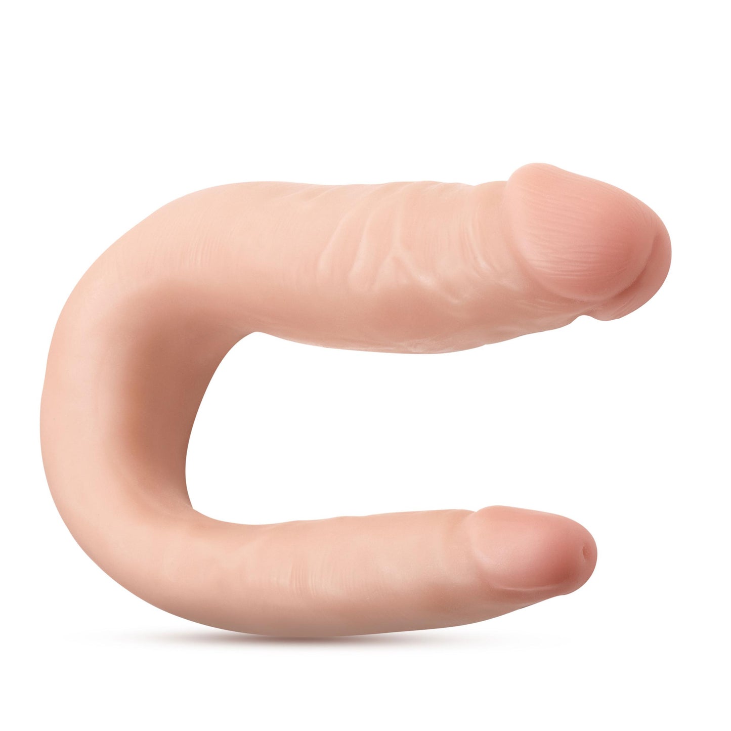 Dr. Skin Silicone - Dr. Double - 12 Inch Double Dong - Vanilla | 819835028574 | Available at EroticWarehouse.com