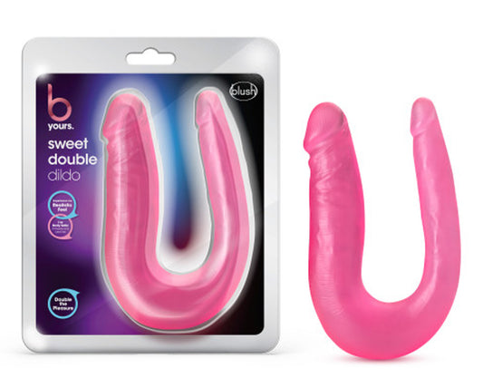 B Yours - Sweet Double Dildo - Pink | 819835025078 | Available at EroticWarehouse.com