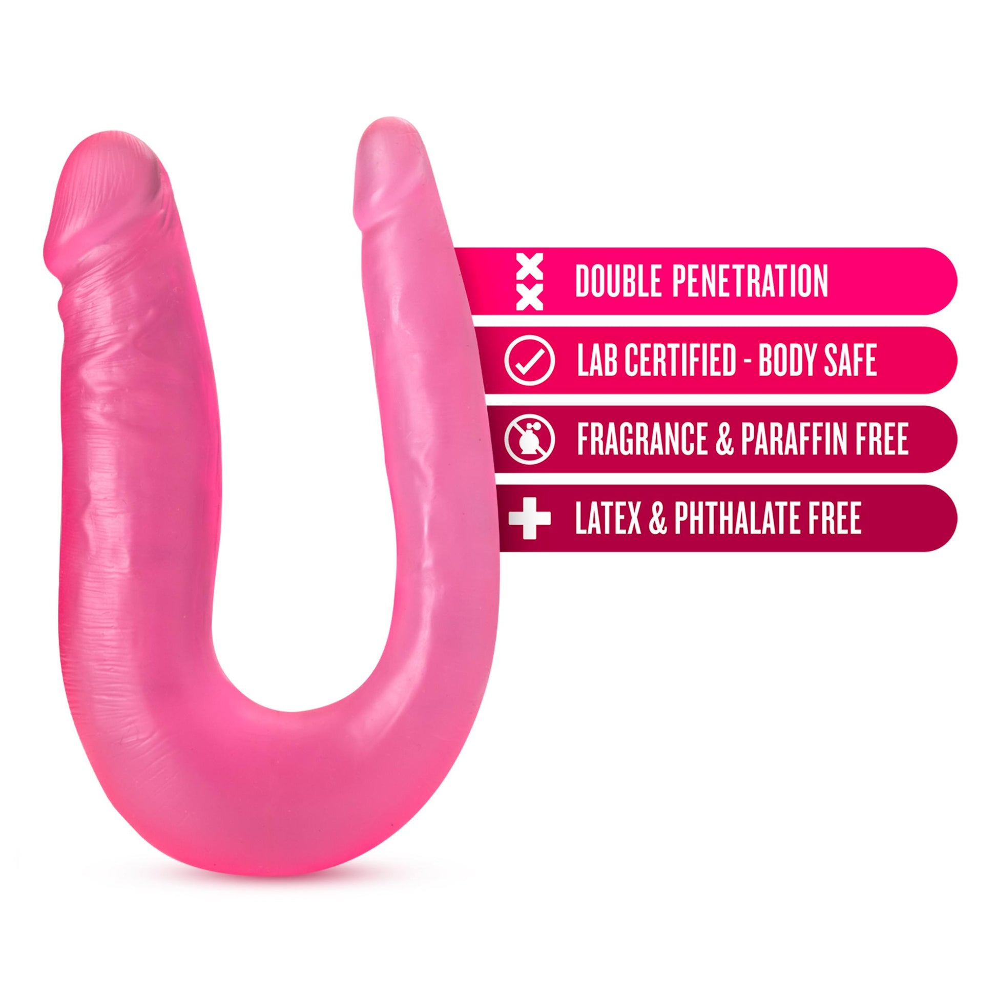 B Yours - Sweet Double Dildo - Pink | 819835025078 | Available at EroticWarehouse.com