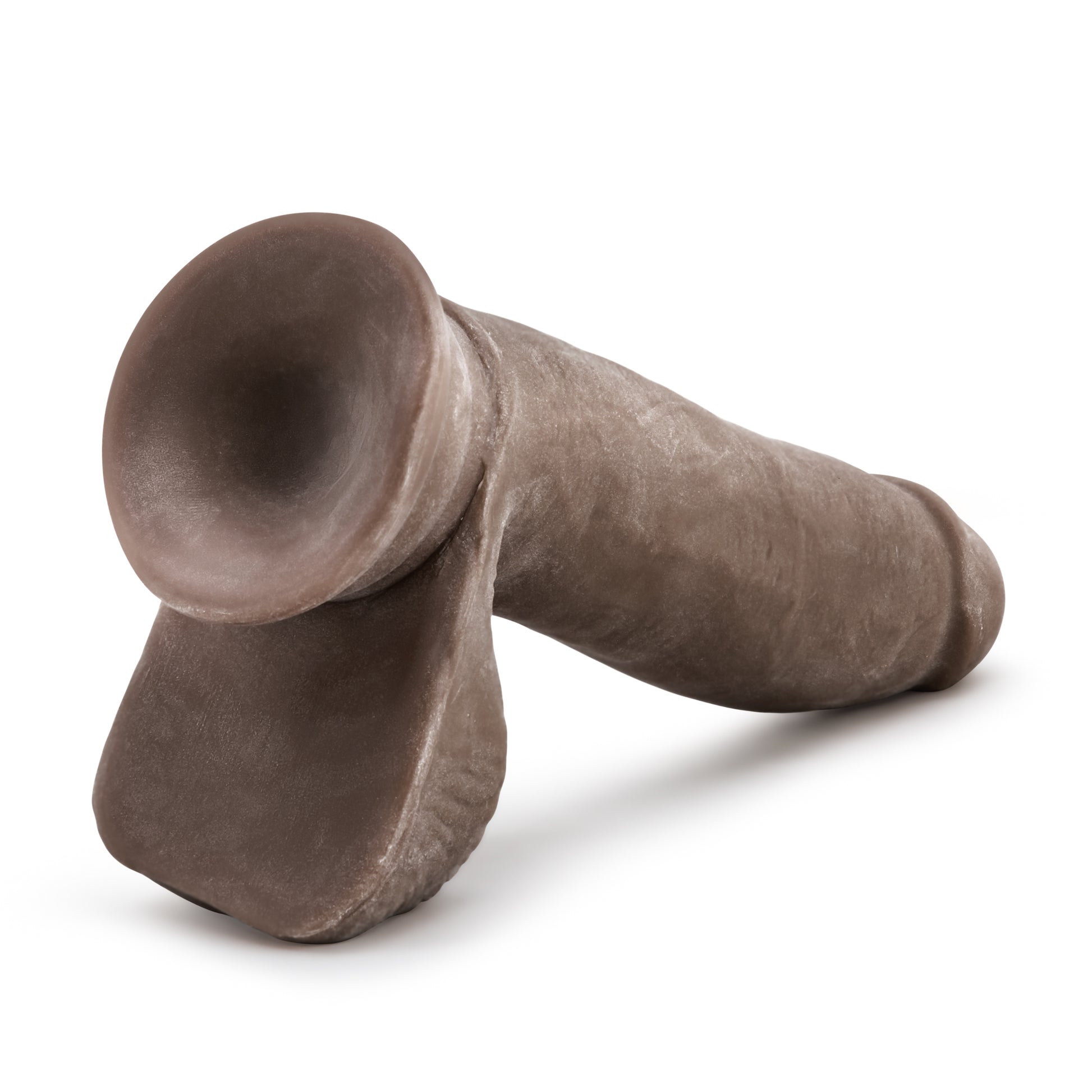 Au Naturel - 7 Inch Sensa Feel Dildo - Chocolate | 855215007661 | Available at EroticWarehouse.com