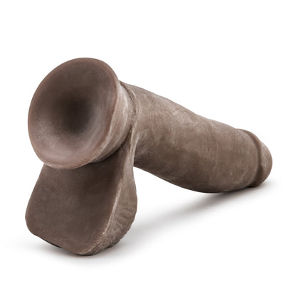 Au Naturel - 7 Inch Sensa Feel Dildo - Chocolate | 855215007661 | Available at EroticWarehouse.com