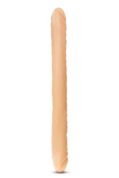 B Yours 18 Inch Double Dildo - Beige | 702730682388 | Available at EroticWarehouse.com
