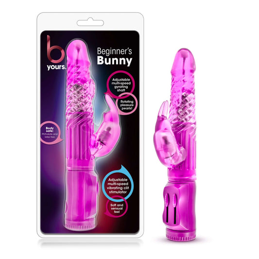 B Yours - Beginner's Bunny - Pink | 819835020141 | Available at EroticWarehouse.com