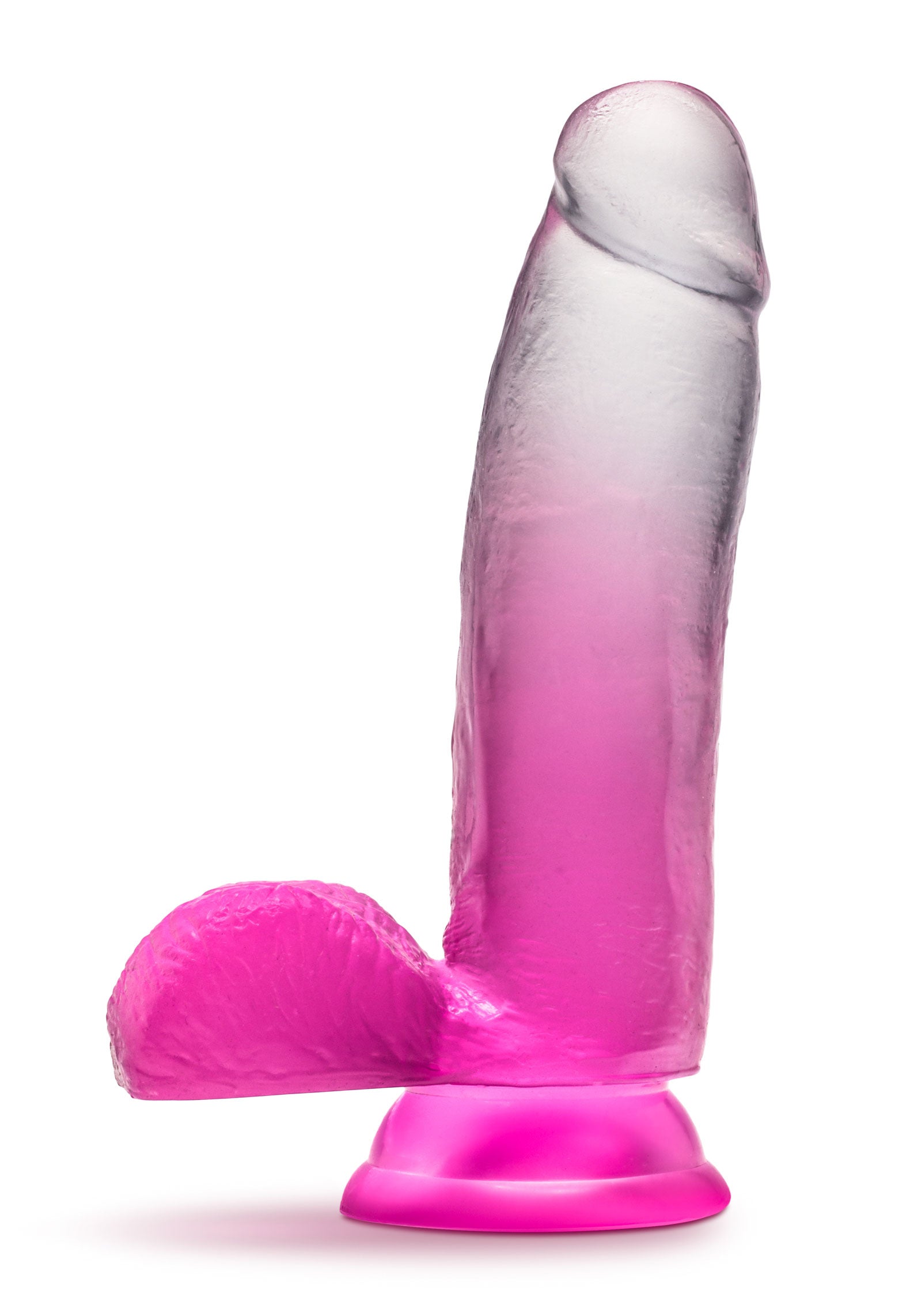 B Yours - Sugar Magnolia - 7 Inch Dildo - Fuchsia | 819835028628 | Available at EroticWarehouse.com