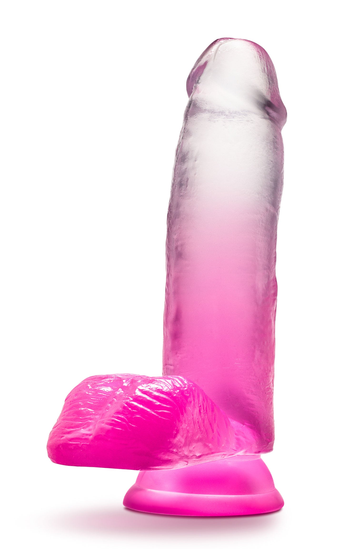 B Yours - Sugar Magnolia - 7 Inch Dildo - Fuchsia | 819835028628 | Available at EroticWarehouse.com