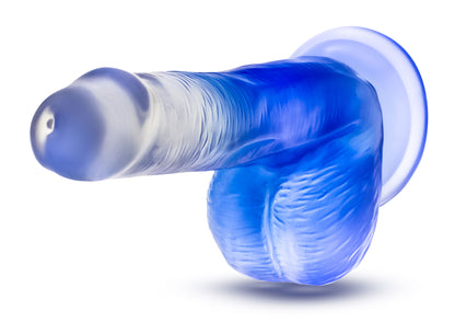 B Yours - Stella Blue - 6 Inch Dildo - Blue | 819835028635 | Available at EroticWarehouse.com