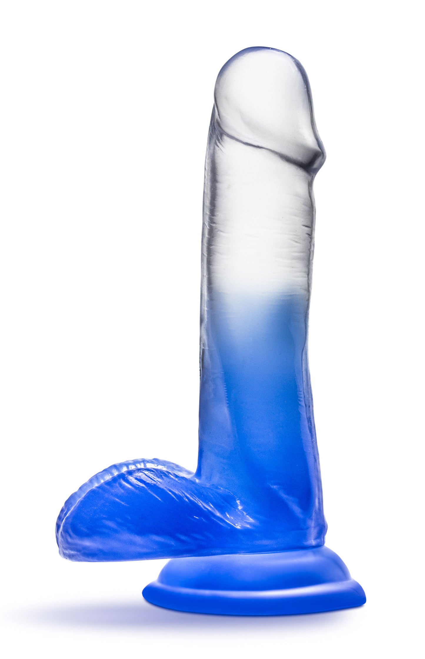 B Yours - Stella Blue - 6 Inch Dildo - Blue | 819835028635 | Available at EroticWarehouse.com