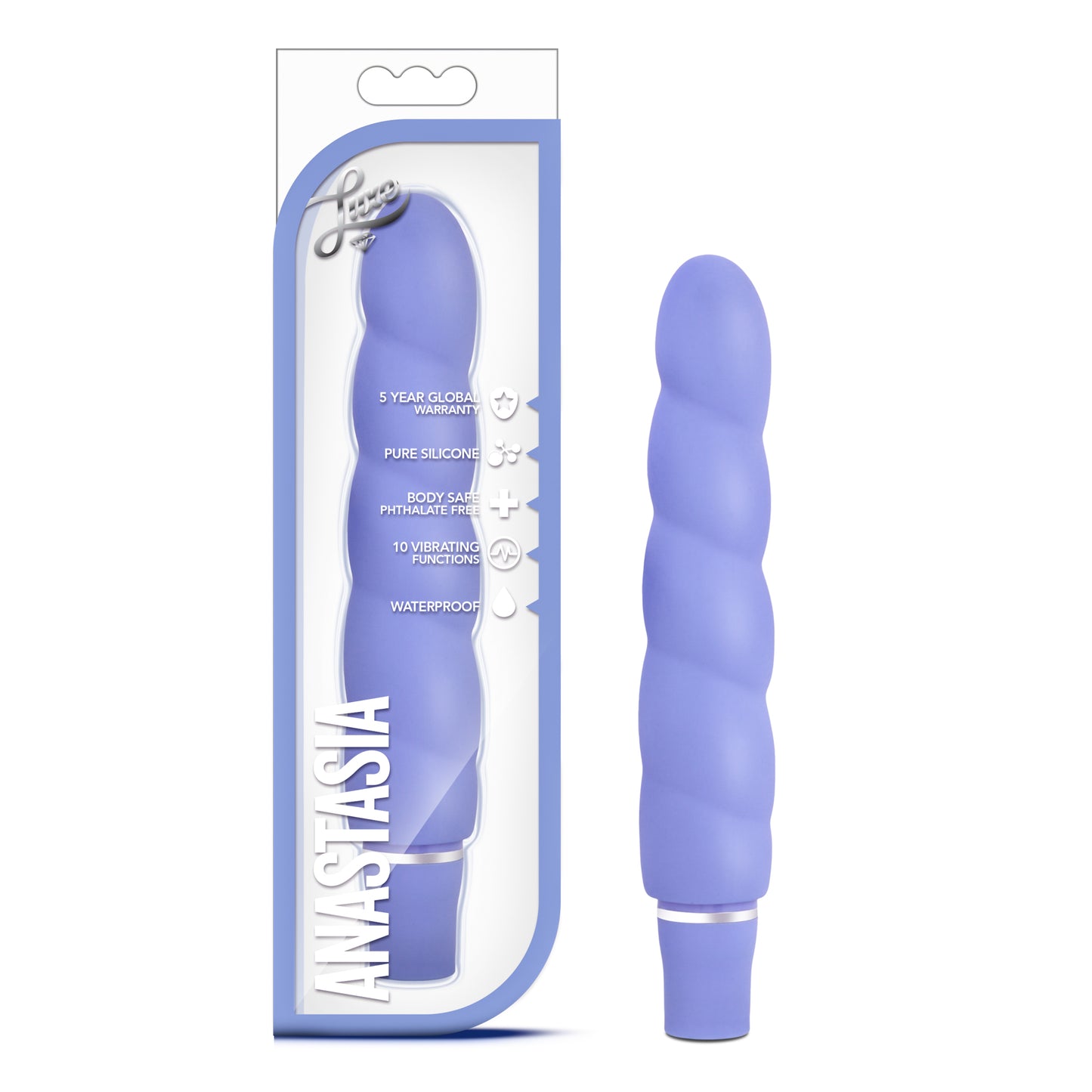 Luxe - Anastasia - Periwinkle | 735380419233 | Available at EroticWarehouse.com