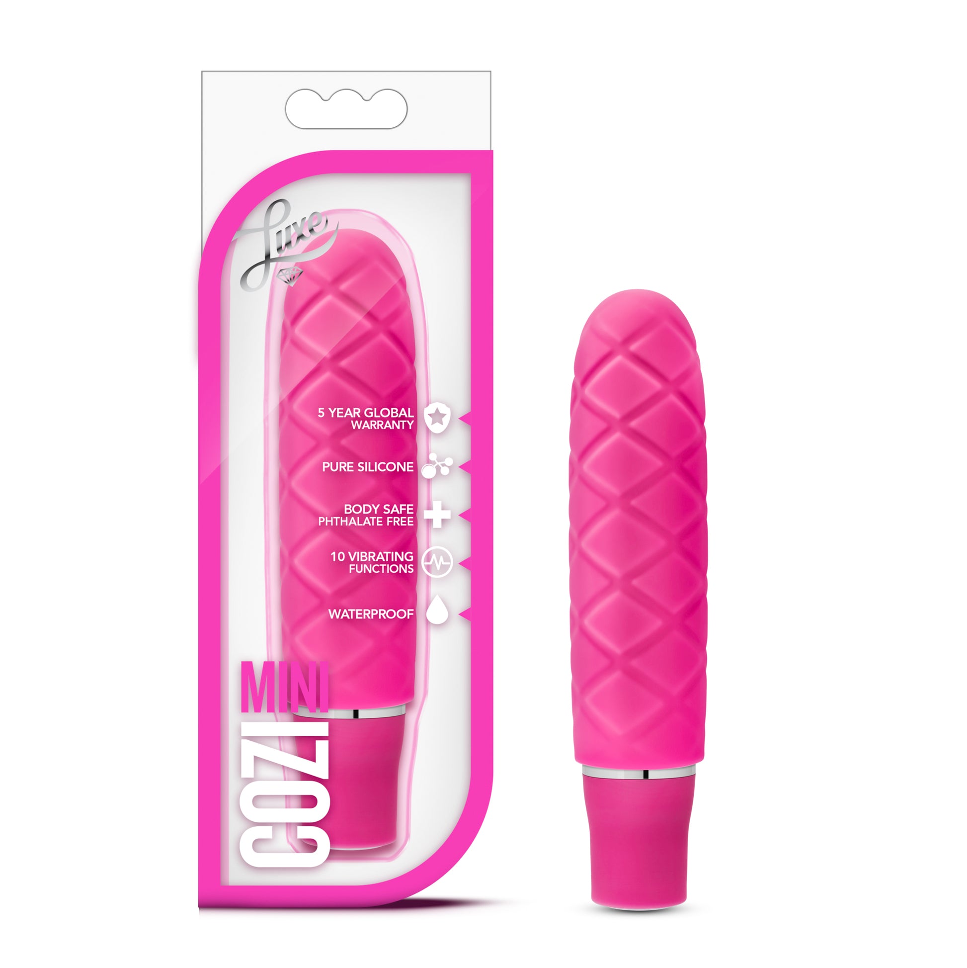 Luxe - Cozi Mini - Fuchsia | 735380429003 | Available at EroticWarehouse.com