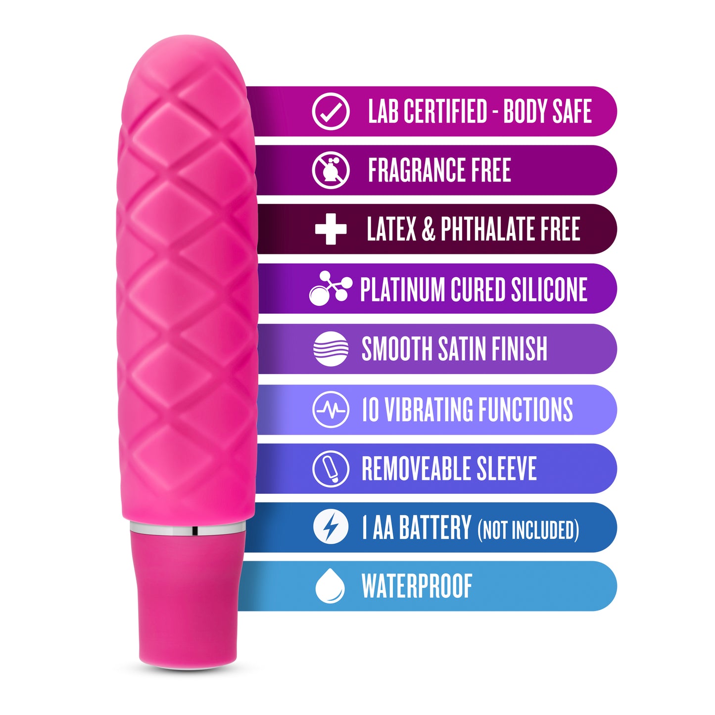 Luxe - Cozi Mini - Fuchsia | 735380429003 | Available at EroticWarehouse.com