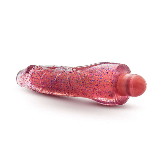 Glow Dicks - Molly Glitter Vibrator - Pink | 819835023241 | Available at EroticWarehouse.com