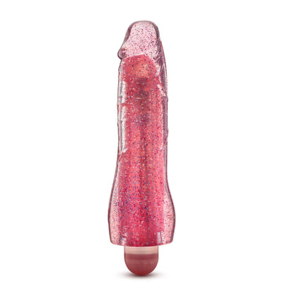 Glow Dicks - Molly Glitter Vibrator - Pink | 819835023241 | Available at EroticWarehouse.com