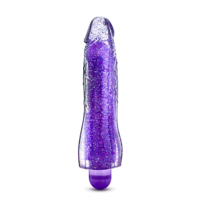 Glow Dicks - Molly Glitter Vibrator - Purple | 819835023258 | Available at EroticWarehouse.com