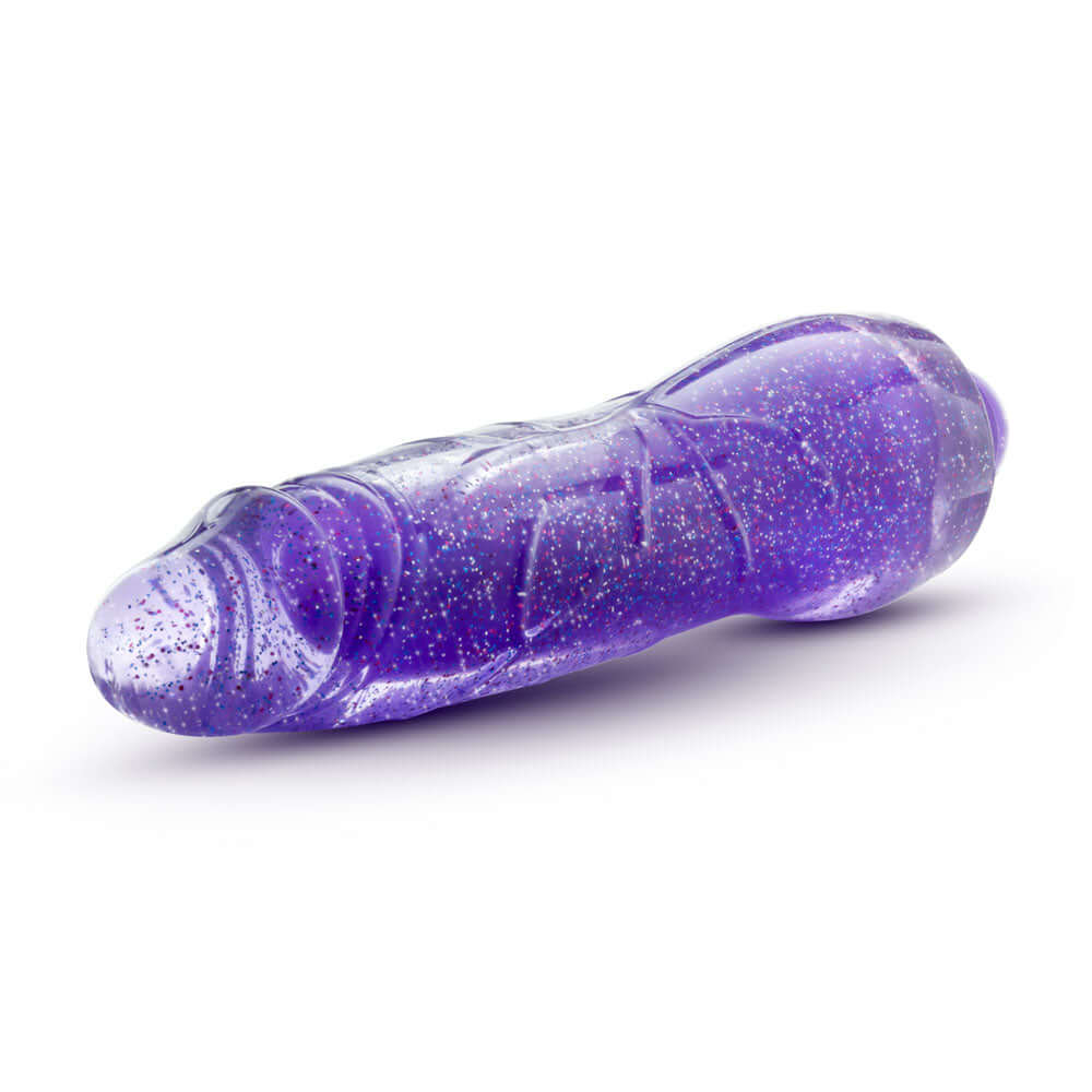 Glow Dicks - Molly Glitter Vibrator - Purple | 819835023258 | Available at EroticWarehouse.com