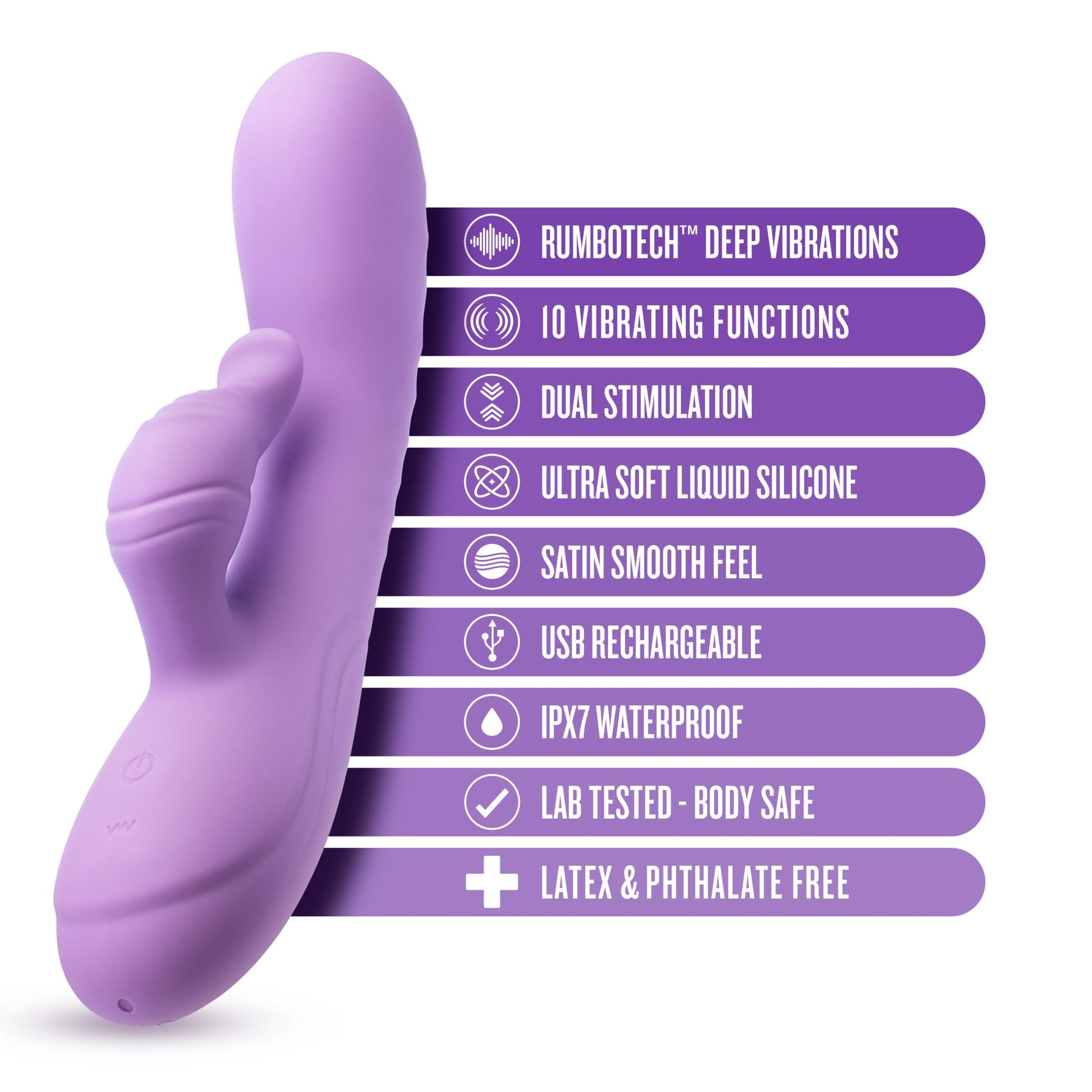 Blush - Evelyn - Purple | 810138370117 | Available at EroticWarehouse.com