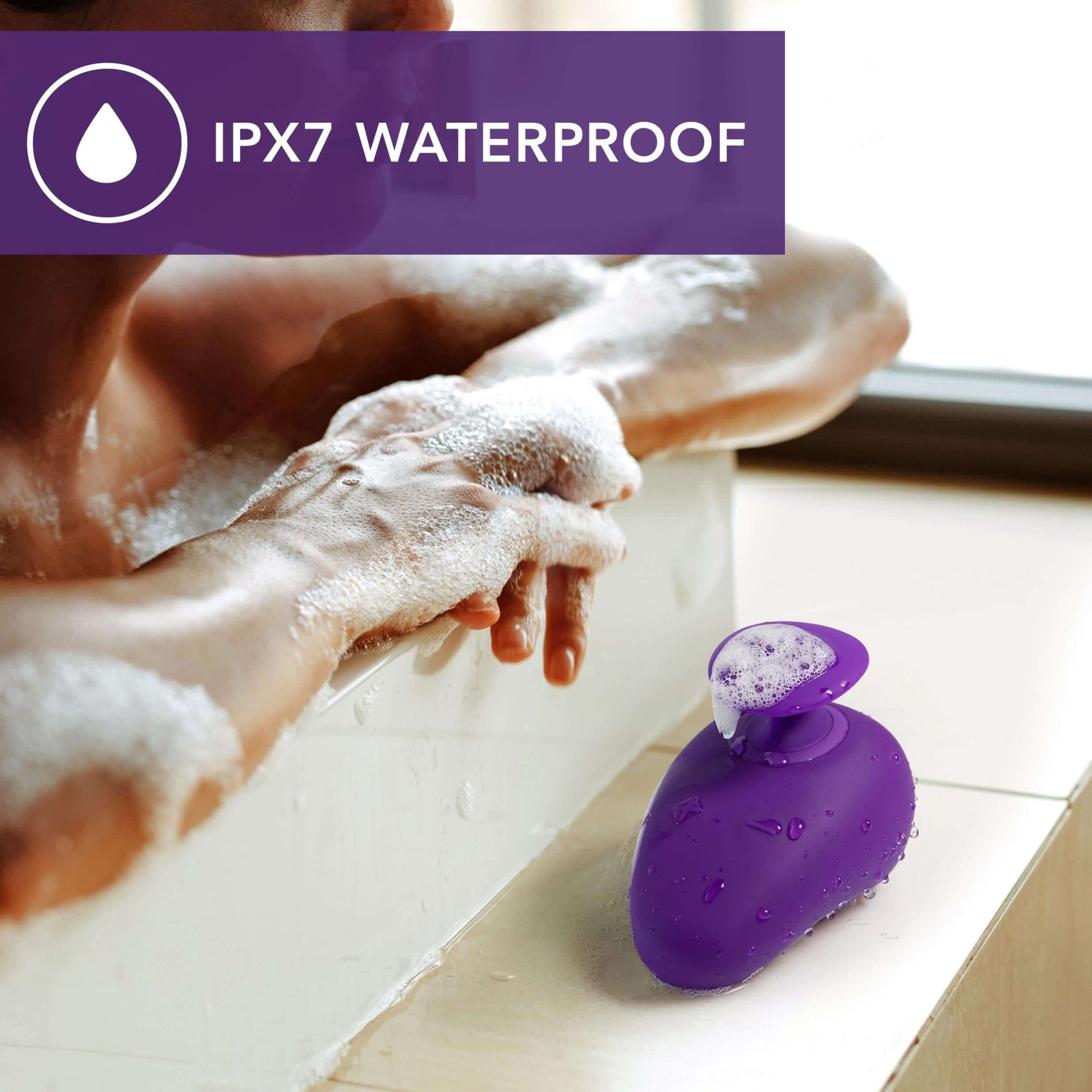 Wellness - Palm Sense - Purple | 819835026167 | Available at EroticWarehouse.com