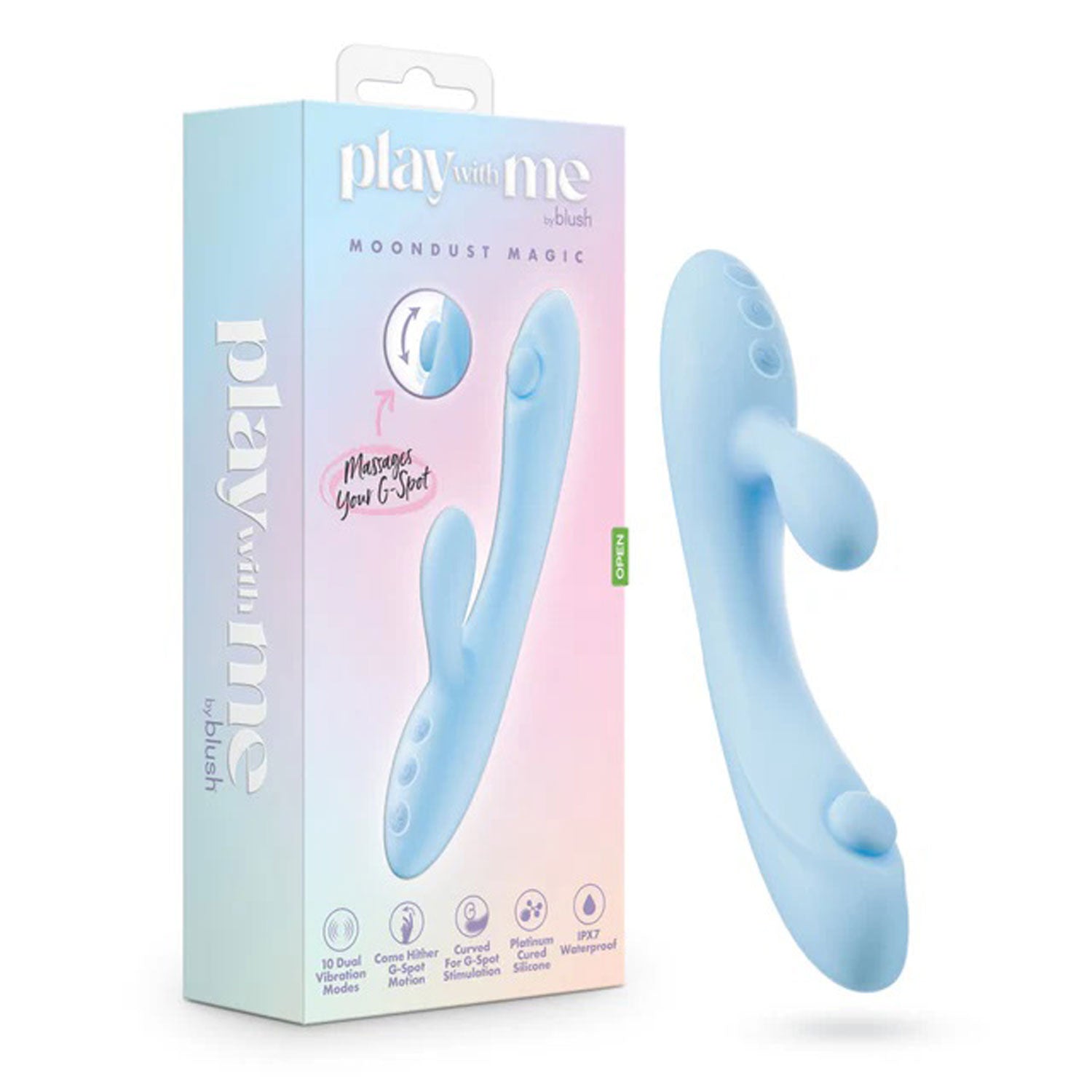 Play With Me Moondust Magic Blue | 810138370483 | Available at EroticWarehouse.com