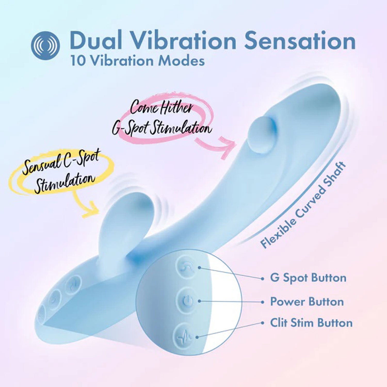 Play With Me Moondust Magic Blue | 810138370483 | Available at EroticWarehouse.com