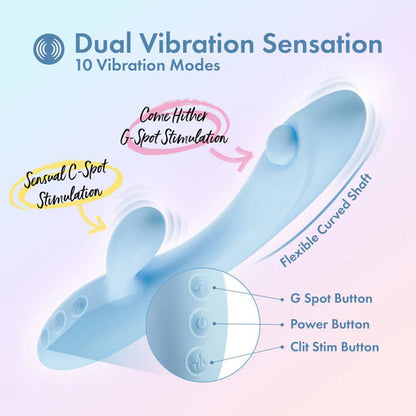 Play With Me Moondust Magic Blue | 810138370483 | Available at EroticWarehouse.com