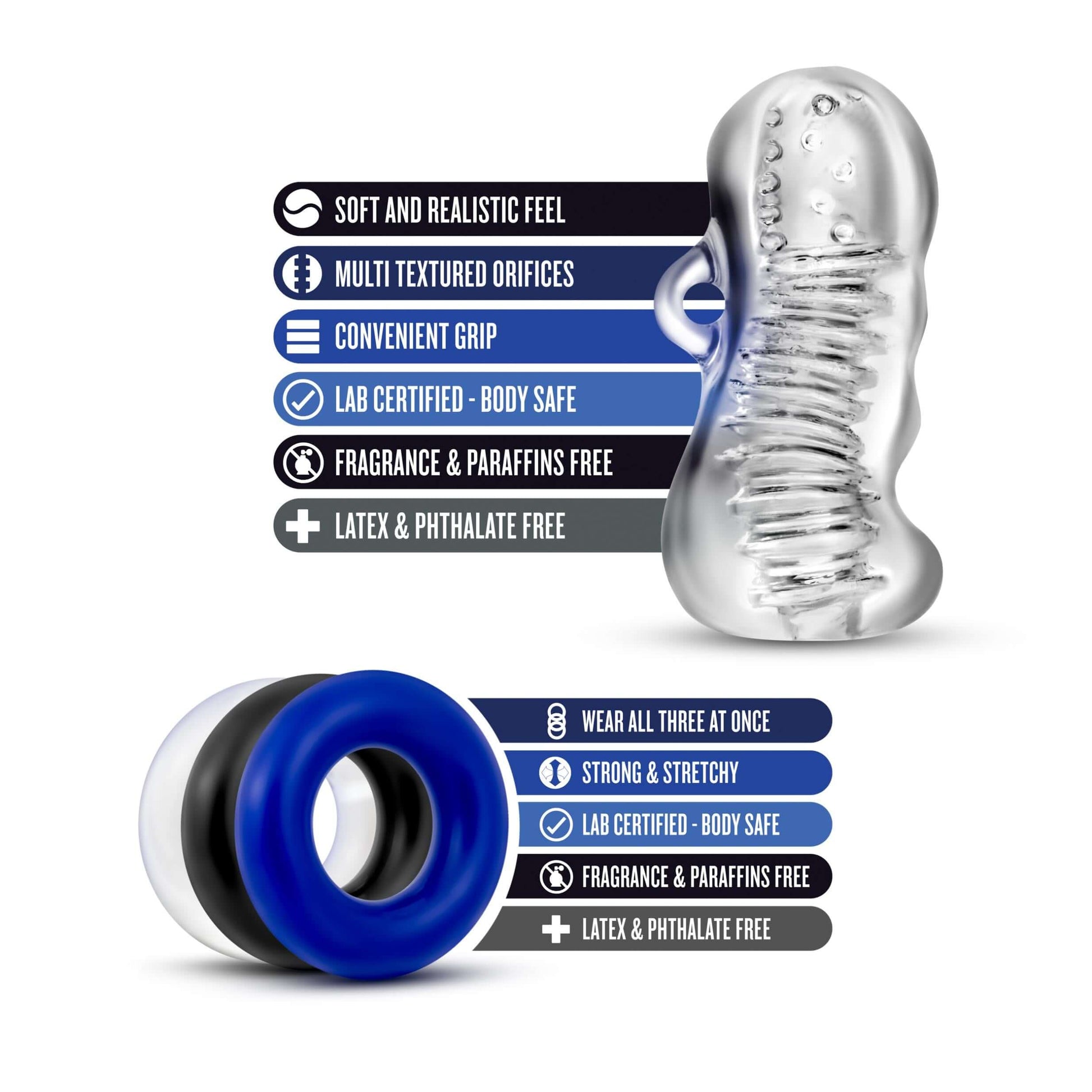 Quickie Kit - Jerk Off - Clear | 853858007659 | Available at EroticWarehouse.com