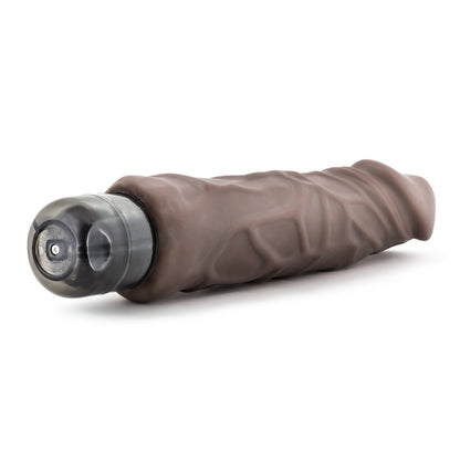 X5 Plus - Hard on Vibrating 9 Inch Dildo - Brown | 735380522063 | Available at EroticWarehouse.com