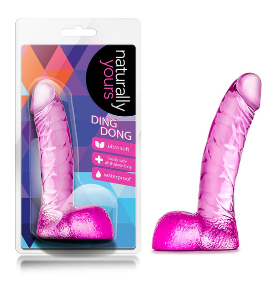 Naturally Yours Ding Dong - Pink | 702730686843 | Available at EroticWarehouse.com