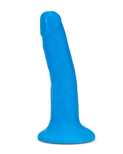 Neo Elite - 6 Inch Dual Density Cock - Neon Blue | 819835024811 | Available at EroticWarehouse.com