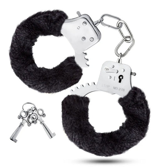 Temptasia Beginner Cuffs Black | 810138370414 | Available at EroticWarehouse.com