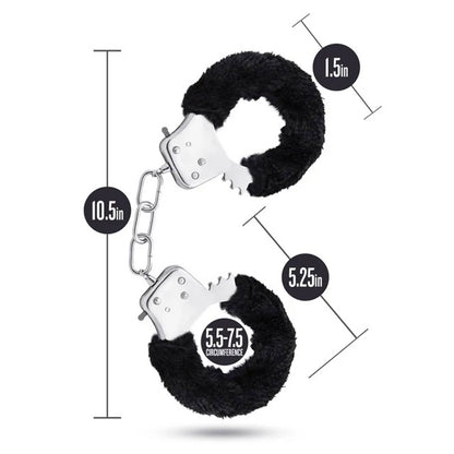 Temptasia Beginner Cuffs Black | 810138370414 | Available at EroticWarehouse.com