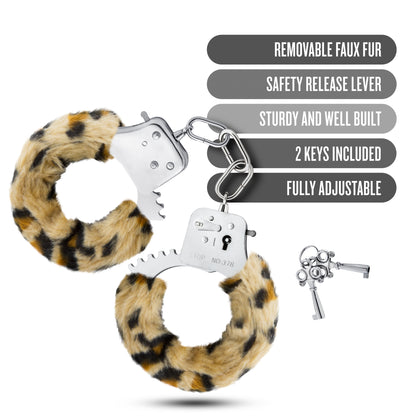 Temptasia Cuffs - Leopard | 819835020325 | Available at EroticWarehouse.com