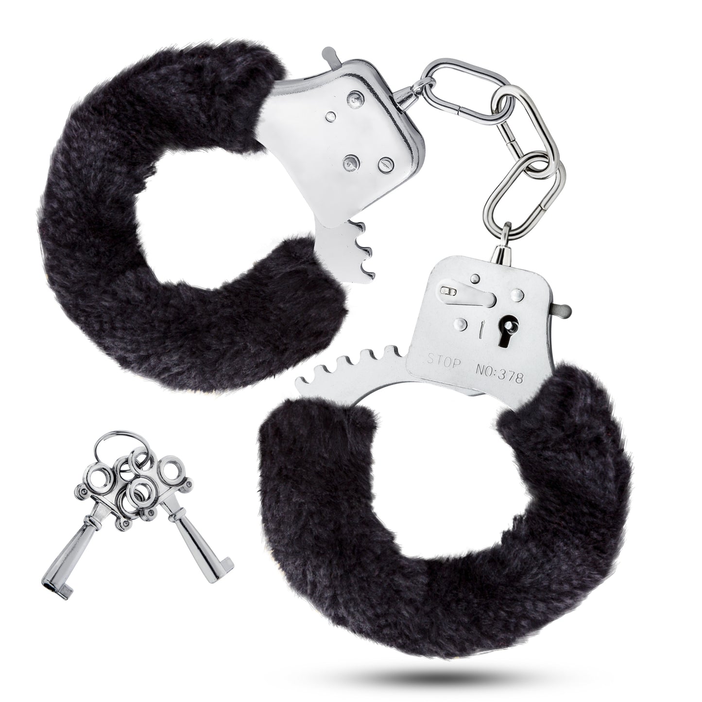 Temptasia Cuffs - Black | 819835020332 | Available at EroticWarehouse.com
