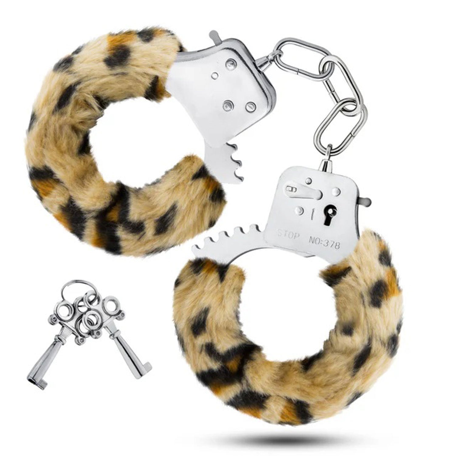 Temptasia Beginner Cuffs Leopard | 810138370421 | Available at EroticWarehouse.com