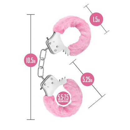 Temptasia Beginner Cuffs Pink | 810138370407 | Available at EroticWarehouse.com