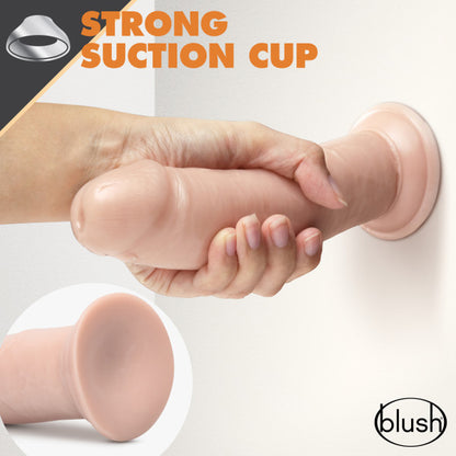 Dr. Skin Glide - 8 Inch Self Lubricating Dildo - Vanilla | 819835024439 | Available at EroticWarehouse.com