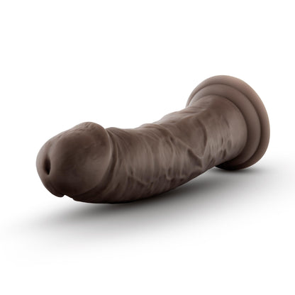 Au Naturel - 8 Inch Dildo With Suction Cup - Chocolate | 819835022909 | Available at EroticWarehouse.com