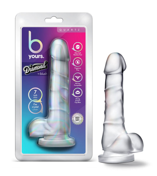 B Yours Diamond - Quartz - Clear | 819835028345 | Available at EroticWarehouse.com