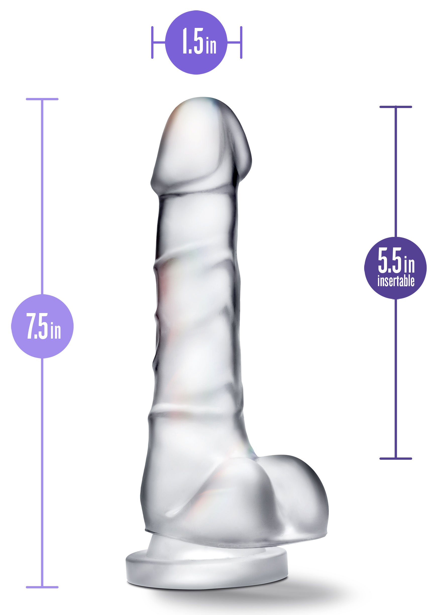 B Yours Diamond - Quartz - Clear | 819835028345 | Available at EroticWarehouse.com
