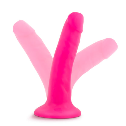 Neo - 5.5 Inch Dual Density Cock - Neon Pink | 819835021483 | Available at EroticWarehouse.com