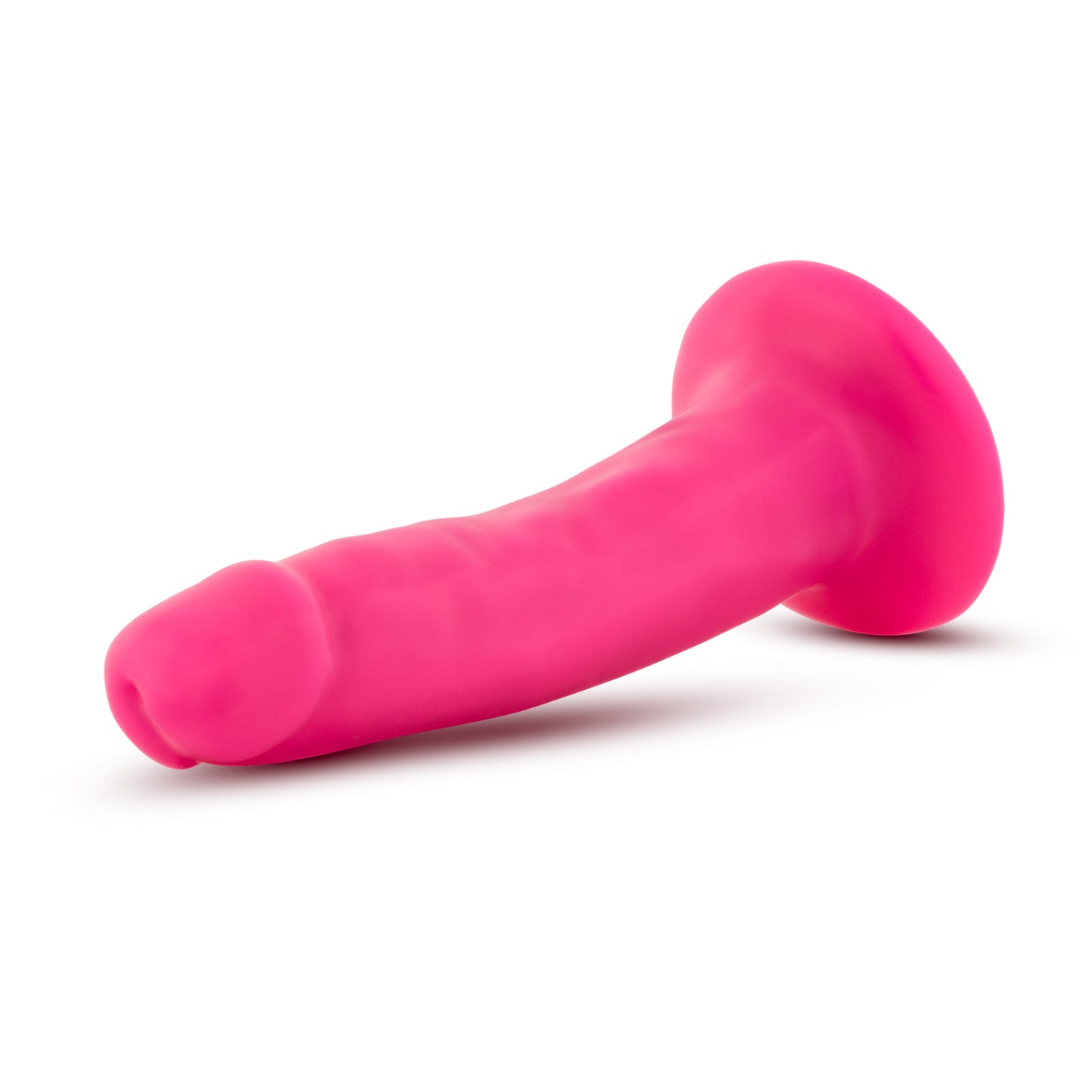 Neo - 5.5 Inch Dual Density Cock - Neon Pink | 819835021483 | Available at EroticWarehouse.com